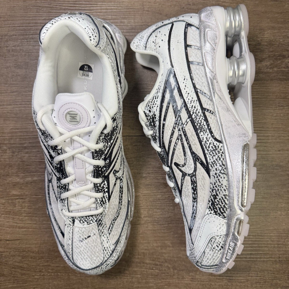 Nike Shox Ride 2 'Metallic Platinum' Men's Size 12 Sneakers IB8174