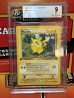 1999 Pokemon Jungle 1st Edition Pikachu  #60 BGS 9