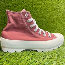 Converse Chuck Taylor All Star Hi Womens Size 7 Pink Athletic Shoes Sneakers