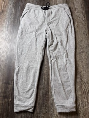 Public Rec Pants Mens 36x26 Grey Weekender Sweatpants Joggers Cuffed Pima Cotton