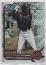2022 Bowman Chrome Prospects Mega Box Mojo Refractor Alvin Guzman #BCP-18 0rm6