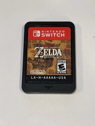 Zelda Breath of the Wild Nintendo Switch Game Cartridge Only Genuine Switch