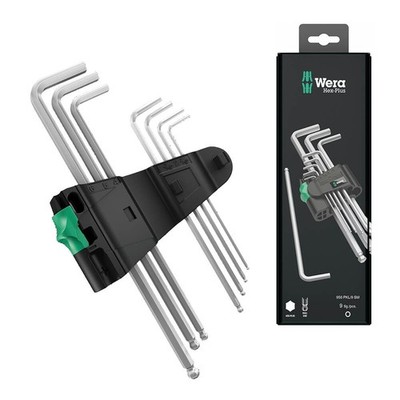 Wera Winkelschlüsselsatz 950 9 Hex-Plus 1 SB 9-teilig