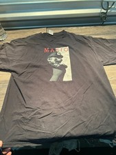 Delta Pro Weight Mario Graphic T Shirt Mens XL Black Vintage Gaming Tee