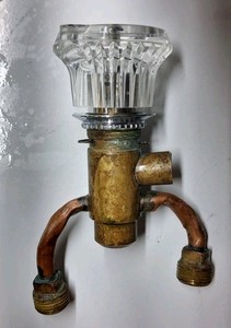 Belvedere 622 Faucet Fixture For Vintage Cast Iron Salon Shampoo  Sink - Rare