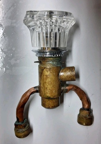 Belvedere 622 Faucet Fixture For Vintage Cast Iron Salon Shampoo  Sink - Rare