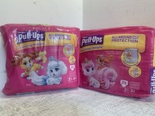 3-4T Vintage Huggies Pull-ups Palace Pets 2 Bags 2-3  3-4T