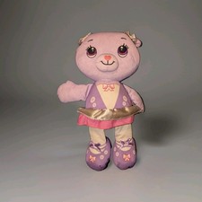 Fisher Price 15  Purple Ballerina Doodle Bear Plush Stuffed Animal Color  Wash