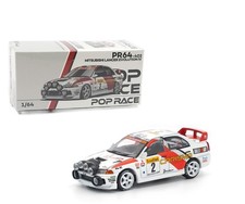 Pop Race 164 Mitsubishi Lancer Evolution Iv 1998 Monte Carlo Rally Pr640402