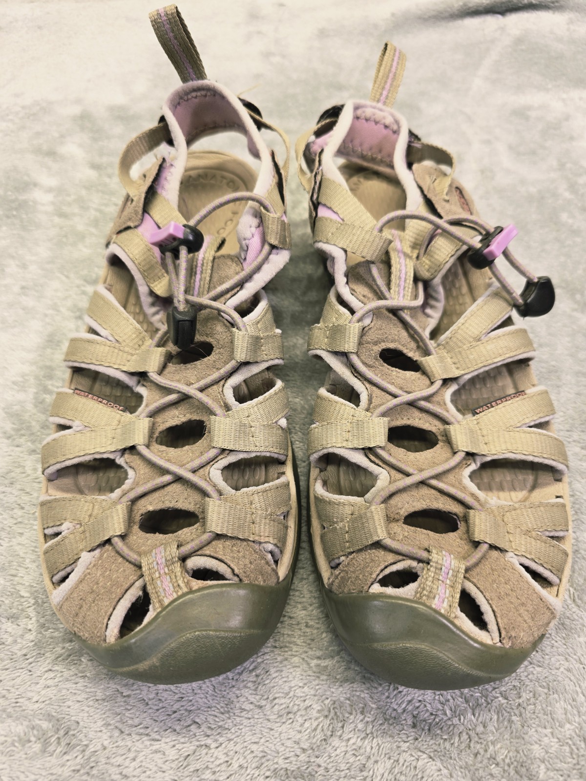 Sandali da passeggio Keen Whisper spiaggia donna 7 5 marroni impermeabili outdoor