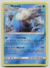Walrein 52/236 Rare Cosmic Eclipse Pokemon Reverse Holo Near Mint