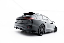 Mittlerer Cup Diffusor DTM Look Heck Ansatz V.2 für Audi A6 S-Line C9 schwarz Ho