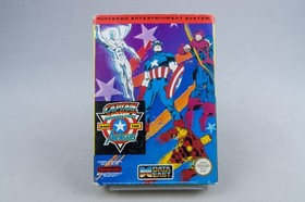 Captain America and The Avengers Nintendo NES OVP CIB PAL B 6E-FRG