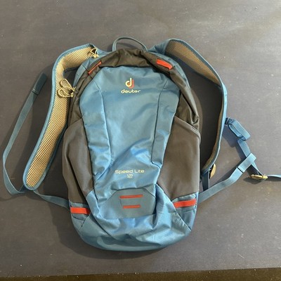 Deuter Speed Lite 12 Backpack 12L Daypack - Blue/Navy Red - Looks & Wears GREAT!