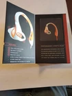 Polk Audio UltraFit 500 Sports Headphones High End Digital Sound, White/Orange