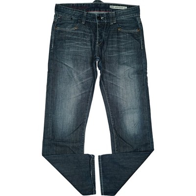 Tommy Hilfiger W34 L34 Jeans Trousers Blue Mens Rogar Straight Leg Regular Fit 50