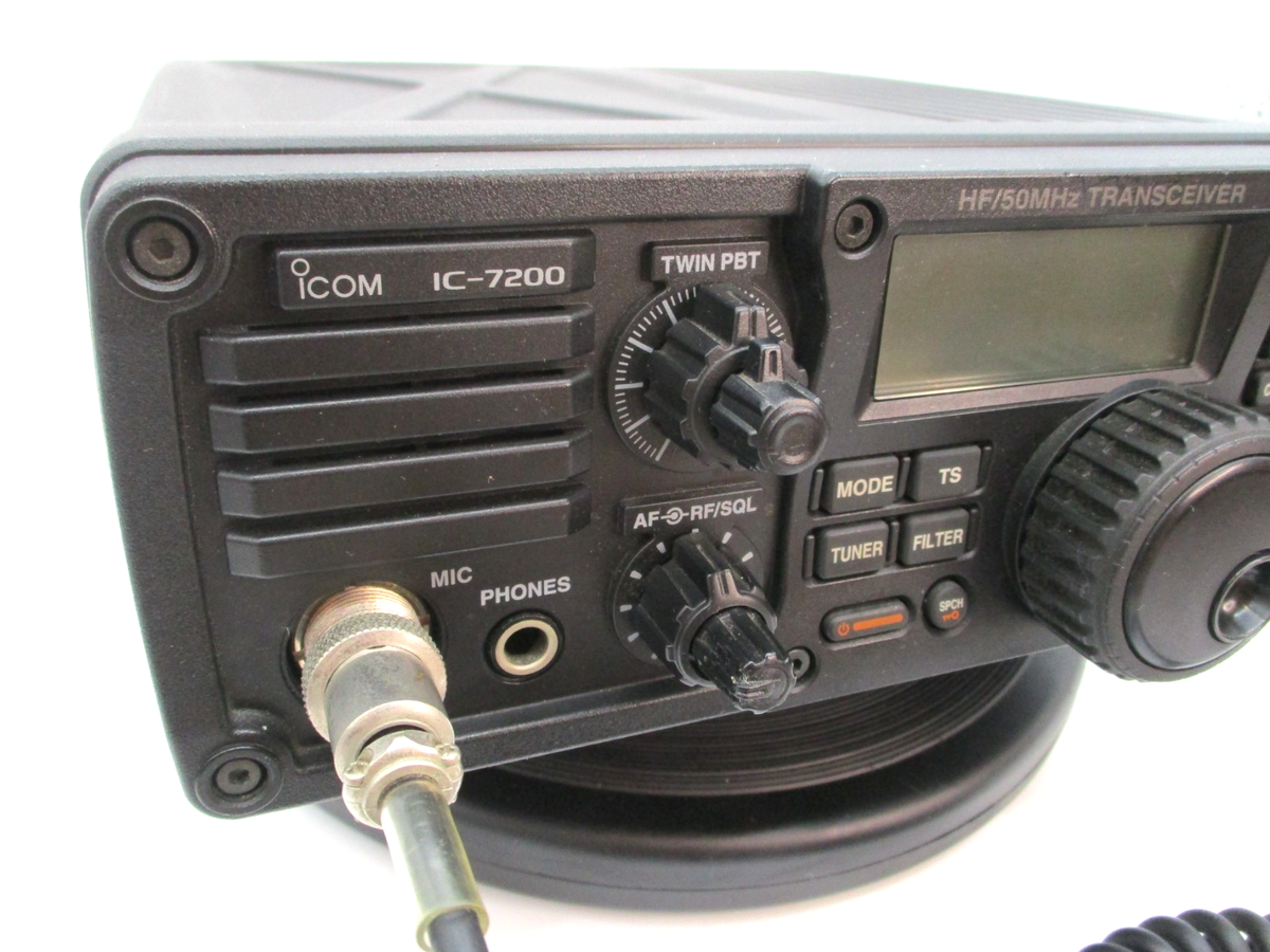 icom ic-7200 100W HF/50MHz All-Mode Transceiver Ham Radio Tested