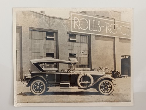 Original Vintage Foto Rolls Royce SPRINGFIELD FACTORY