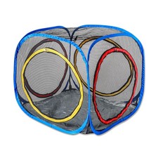 Pet Fit Life Collapsible Mesh Cat Enclosure Portable Indoor Outdoor Cat Cube