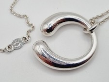 GEORG JENSEN Sterling silver MERCY Pendant ne...