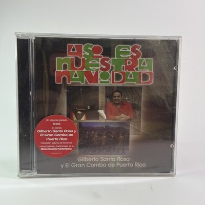 Rare Salsa 2 CD Set Asi Es Nuestra Navidad Gilberto Santa Rosa Gran Combo SEALED