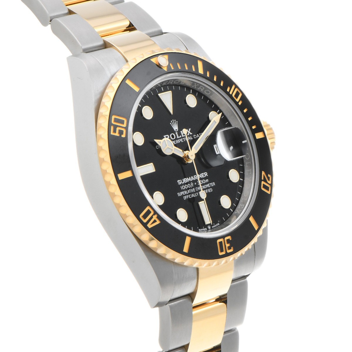 ROLEX Submariner date 126613LN black WATCH 709736 image 3