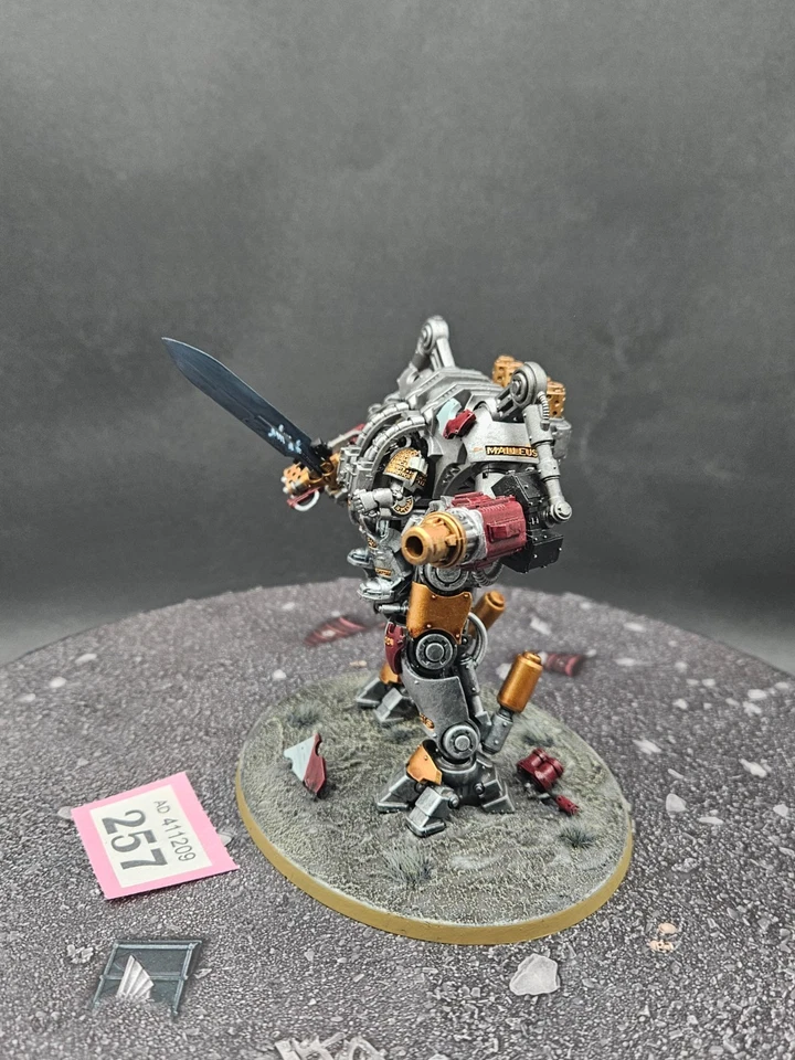 Nemesis Dreadknight Magnetised Base [#257] Well Paint Grey Knights Warhammer 40k - Image 2 of 4