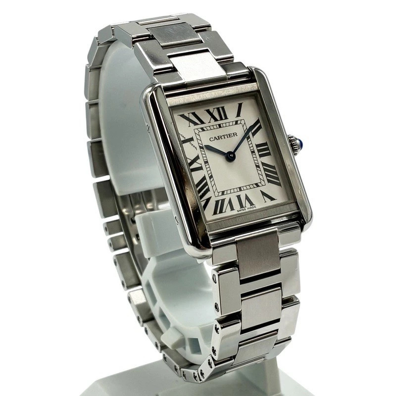 CARTIER USED-B W5200013 Tank Solo SM g3100213927900014 Ladies Authentic image 4