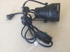 Black Pin spot Stage Light. 6A 250 Volt. Very Bright. Tested.