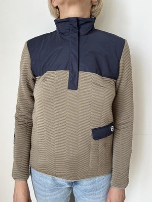Women Helly Hansen Fleece Sweater Khaki 36 / S /