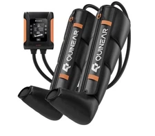 QUINEAR Professional Leg Recovery System, Cordless Air Compression Boots Large