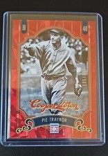 2012 Panini Cooperstown - Pie Traynor #48 Red Crystal Collection /399
