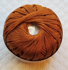 Nazli Gelin Garden 3 Mercerized Egyptian Giza Cotton Size 3 Thread Caramel