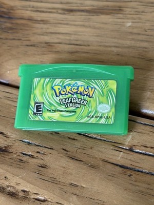 Authentic OEM Nintendo Pokémon LeafGreen Version for Game Boy Advance -VERIFIED!