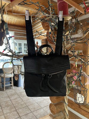 Botkier New York Mini Trigger Nylon Backpack - Black