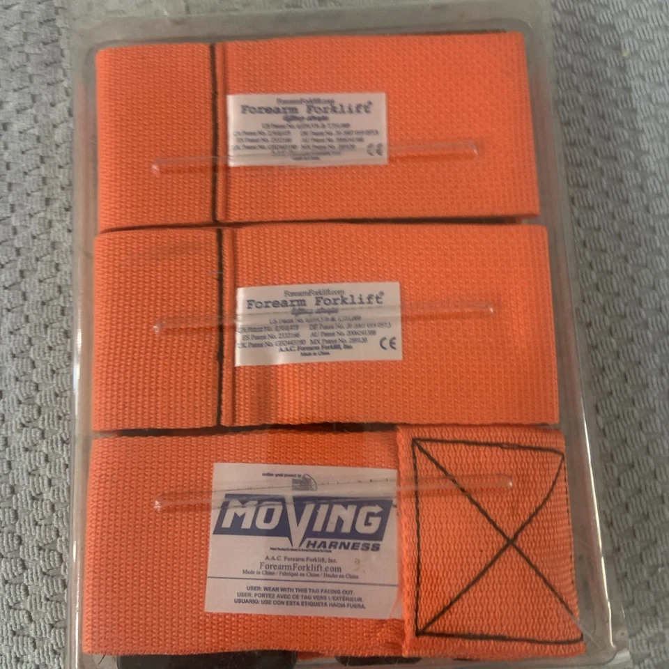 NUEVO~ Juego de 2 arneses móviles y 2 carretillas elevadoras de antebrazo Foto 2 de 4