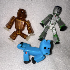 3pc Poseable Plastic Suction Cup Hands & Feet...