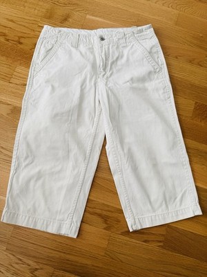 Damen Caprihose mit aufgesetzten TaschenGröße 46 in Beige Neu