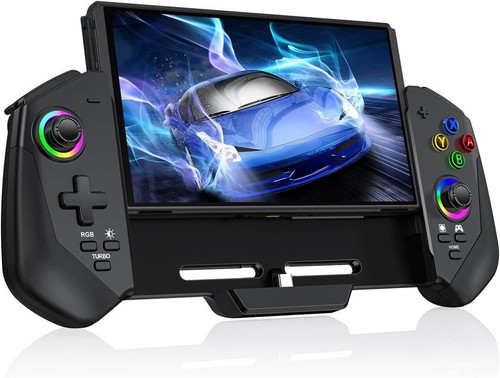 Switch Handheld Grip Controller RGB Light Programmable | eBay