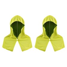 2 St&uuml;ck K&uuml;hlende Kapuzent&uuml;cher f&uuml;r Sport bei hei&szlig;em Wetter, atmungsaktives