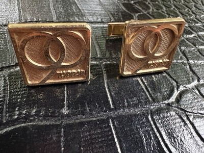 VTG Tappan 90 Cuff Links Men Goldtone Limited Edition 1970s Appliances American