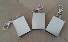 Lot 3 Lighter Flint Magnesium Emergency Fire Starter Camp Waterproof Keychain