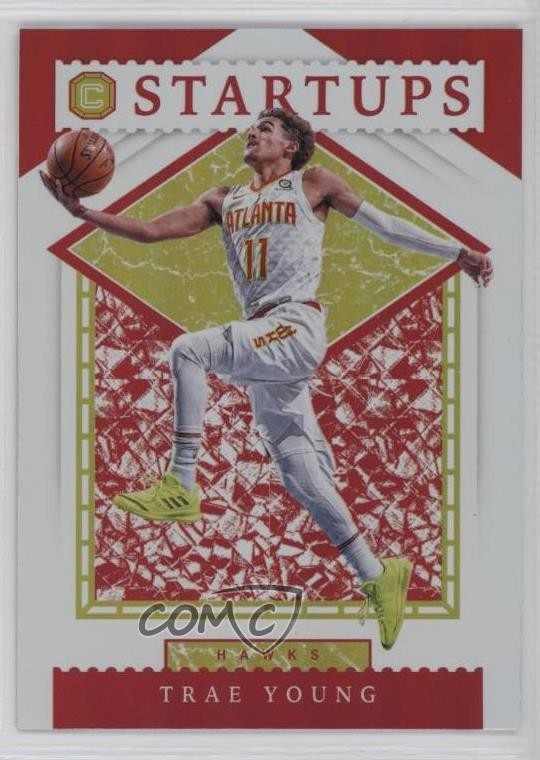 2018-19 Panini Cornerstones Startups Trae Young #5 Rookie RC rp9