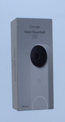 Google Nest Wired Doorbell 2K Black