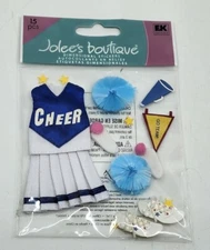 Jolee's Boutique Team Cheerleader Cheerleading Scrapbooking Dimensional Stickers