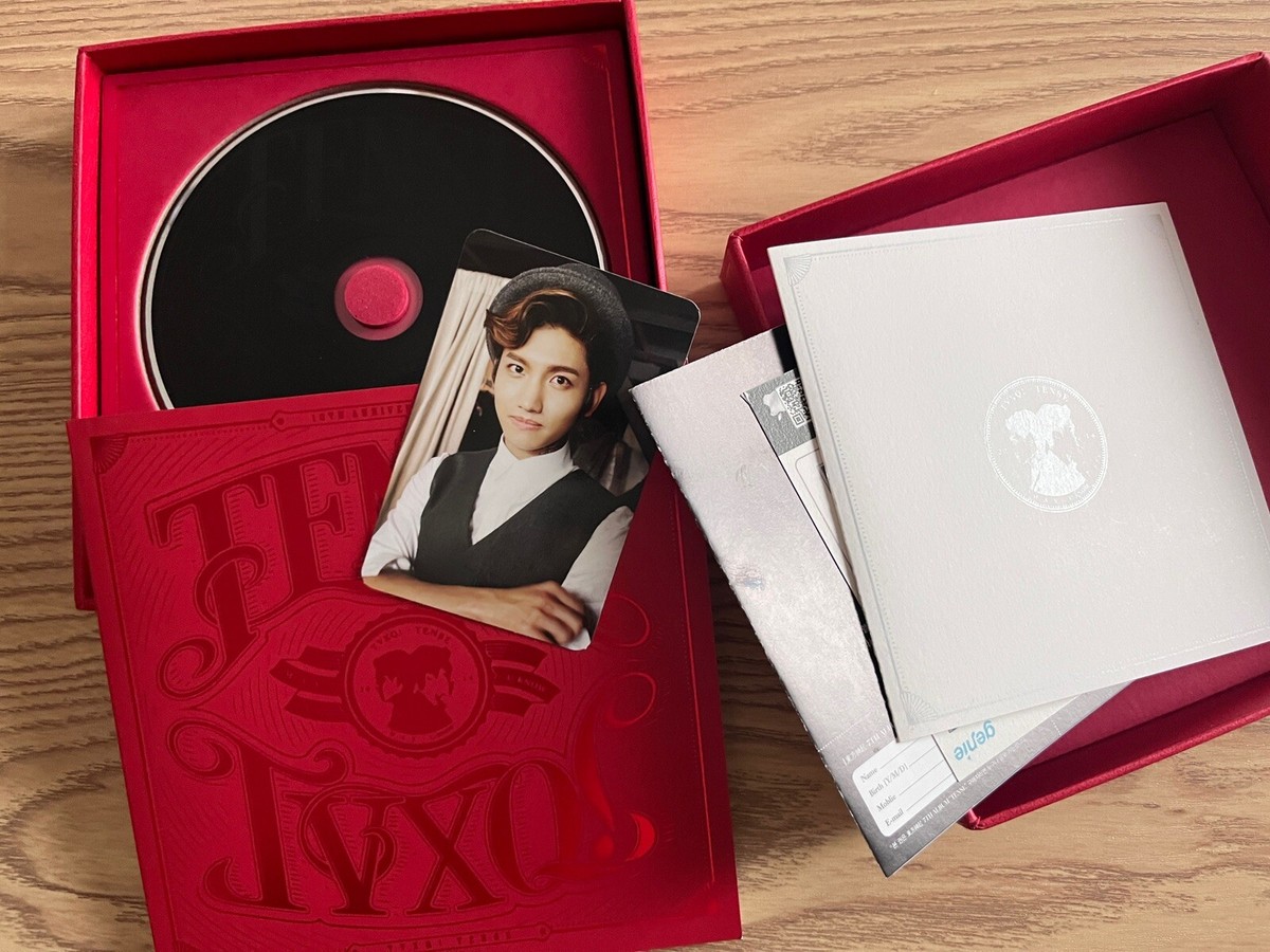 TVXQ! Tense Album RED BOX CD Book (SM 2014) K-Pop Korean BOY BAND