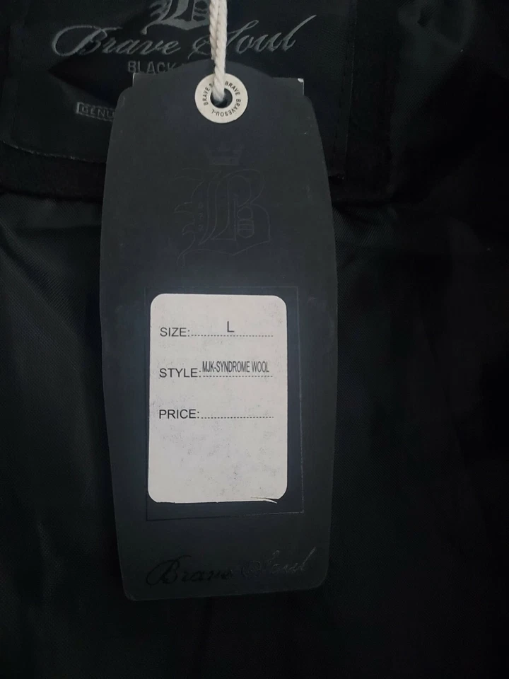 Brave Soul Wool Blend Jacket size Large - Image 4 of 4