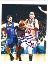 Jared Jeffries autograph signed 8 x 10 inch photo KNICKS
