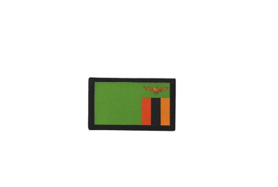 Patch Brodé Drapeau Gambie - Écusson Thermocollant 7x4.5cm - Personnalisation Sacs & Vêtements