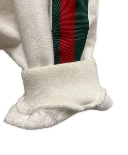 Parka Felpa M Gucci Linea Sherry Tre Righe Logo Trifoglio